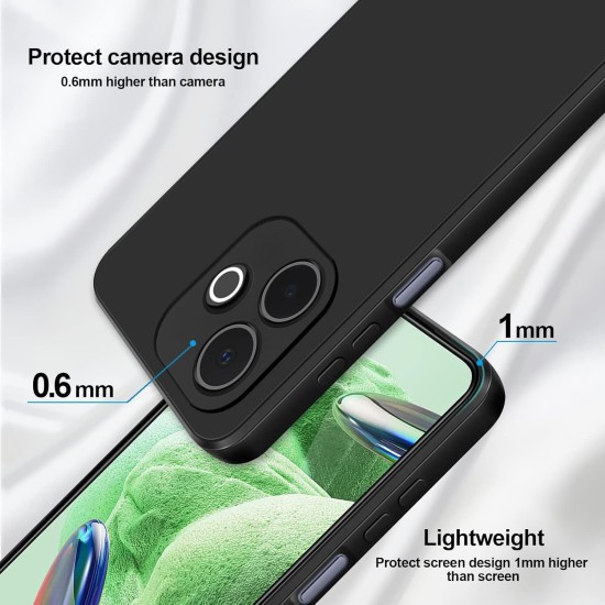 Husa Soft Touch, slim, ALC Mobile, anti soc, compatibila cu OPPO A5 PRO 5G, Negru Tpu
